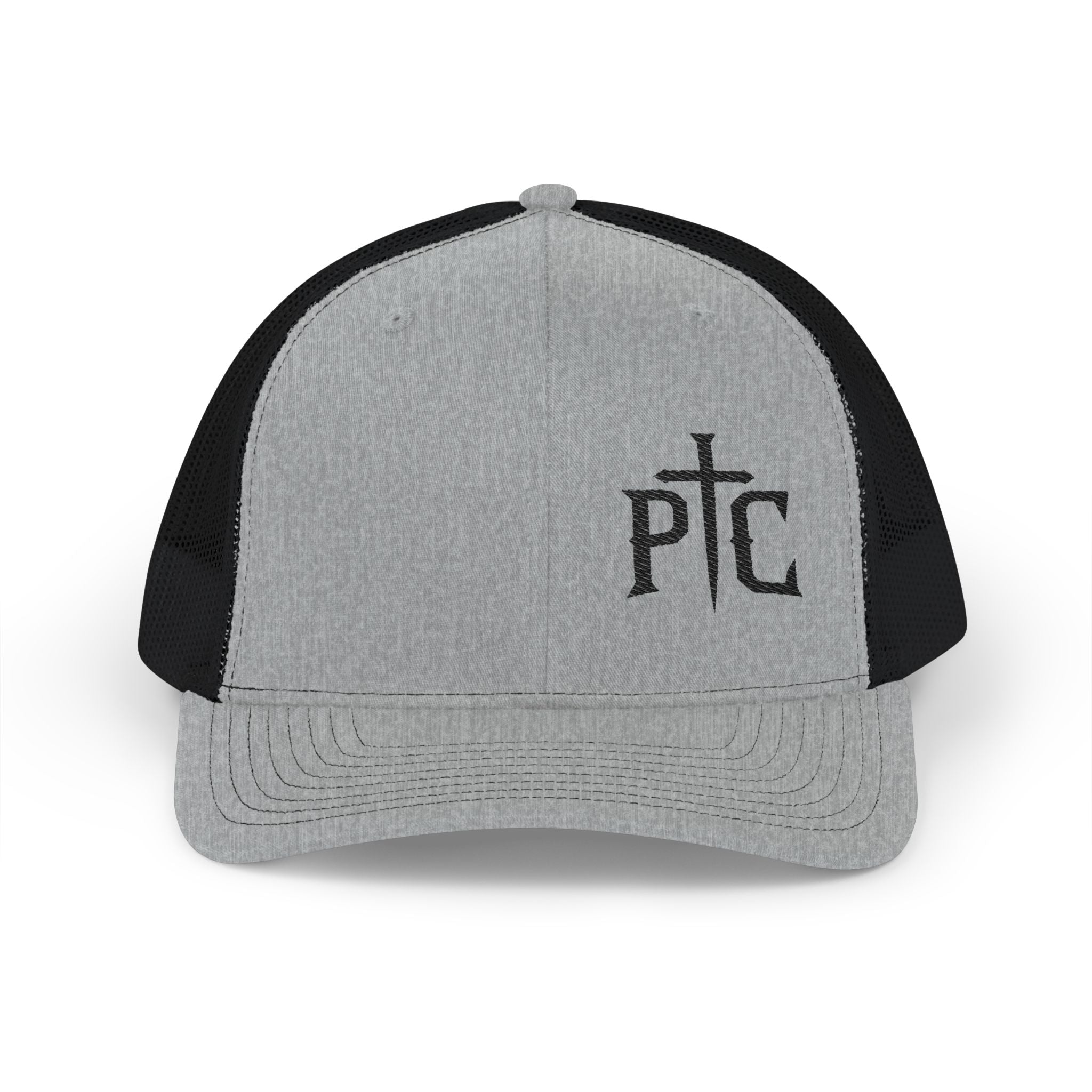 PTC Outdoors Richardson 112 Trucker Hat – Black Embroidered Logo